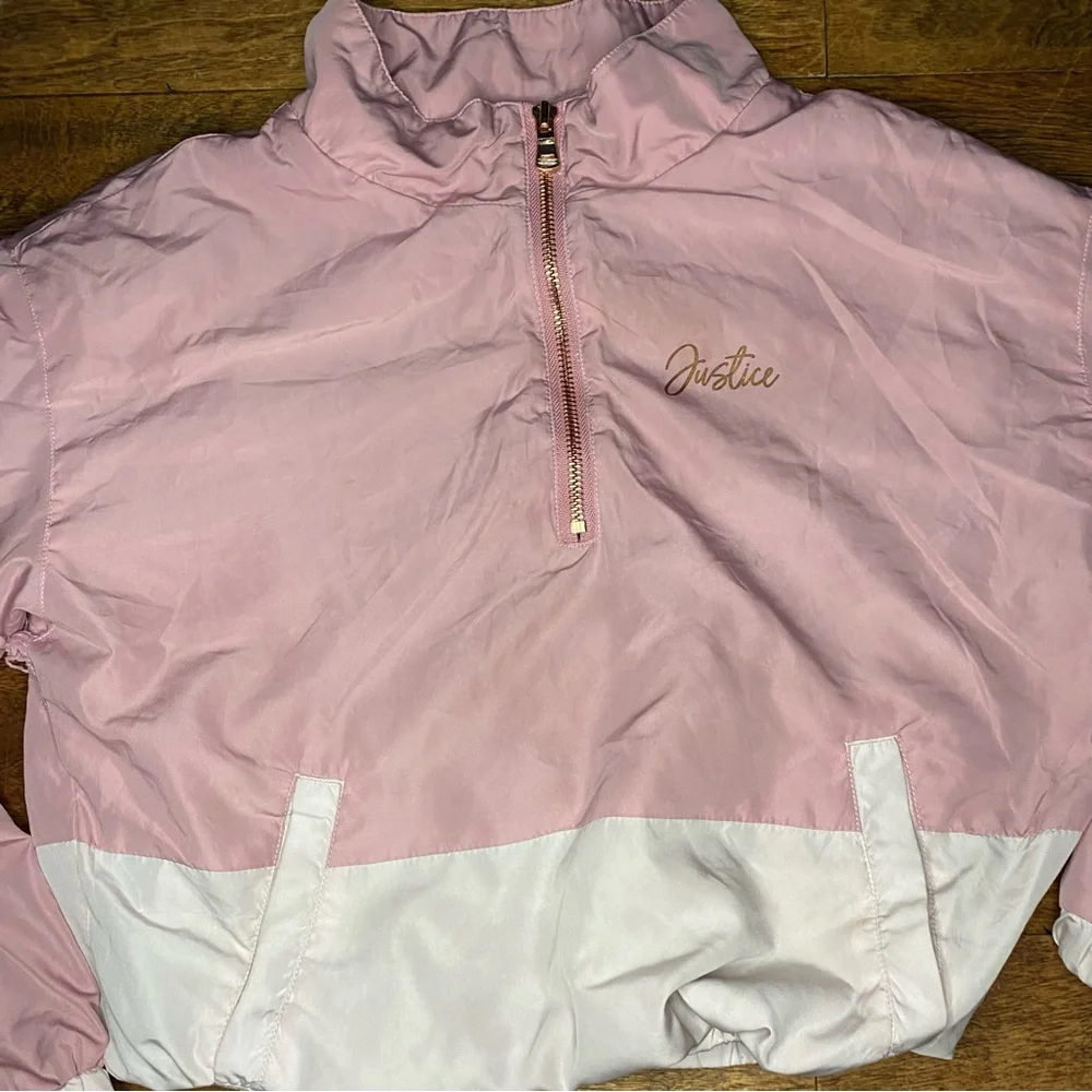 Girl’s Justice crop jacket - Picture 4 of 5